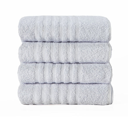 Luxor Professional Face Towel White 28.3 x 19.7 in – 450 GSM Cotton Blend for Hospitality
