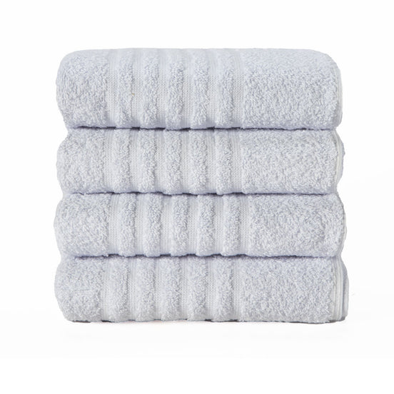 Luxor Professional Face Towel White 28.3 x 19.7 in – 450 GSM Cotton Blend for Hospitality