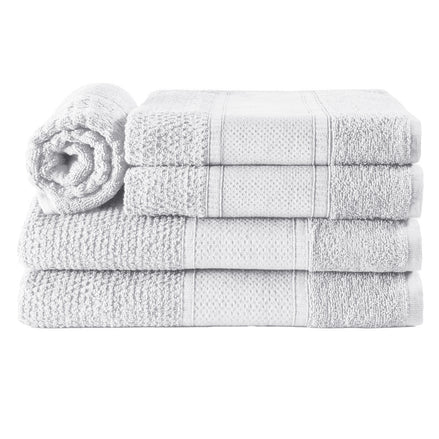 5-Piece Cotton Towel Set Noblesse – Bath, Hand & Bath Mat Soft Absorbent Premium Design