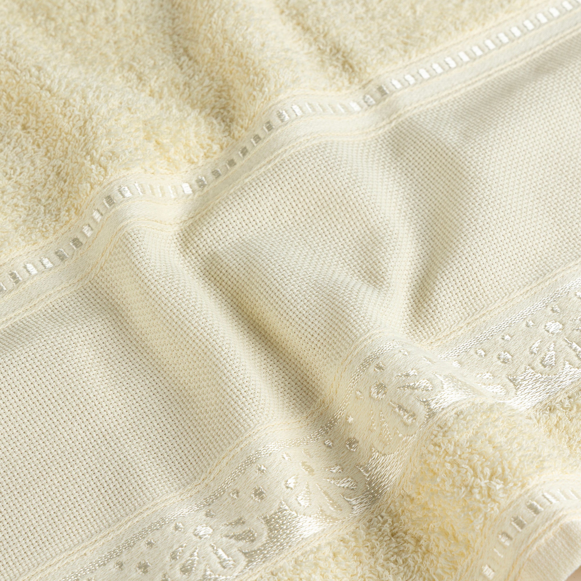5-Piece Cotton Towel Set Atelier – Embroidery Ready Bath, Hand & Bath Mat 400 GSM