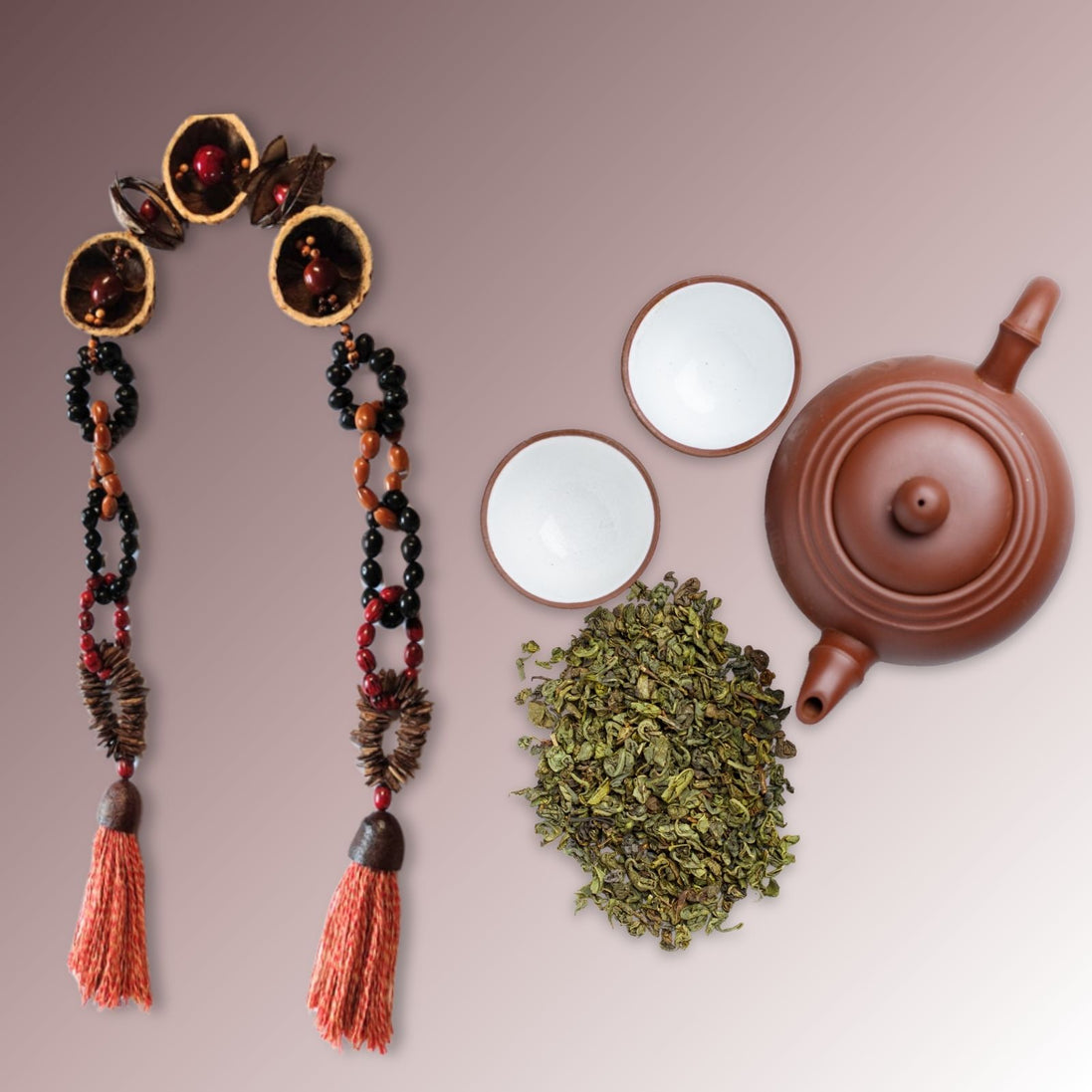 BIOJewelry Amazon Luxury Duo Babacu Coconut Acai Natural Fiber Art Decor Handmade for Living Room, Bedroom, Entrance