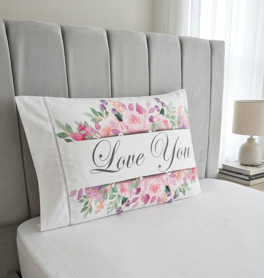 Fronha Avulsa Sonata Microfibra 70x50cm Ponto Palito – Love