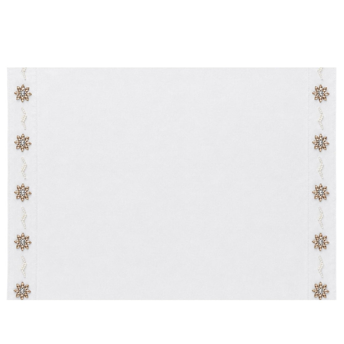 Charlo’s Set of 4 Rectangular Placemats Life White 18" x 12"