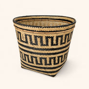 Brazilian Indigenous Art | Urutu Baniwa Basket – Serpentine Pattern – 10.24 in