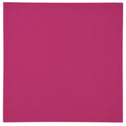 Charlo's Set of 4 Pink Fucsia 100% Cotton Solid Cloth Napkins 15