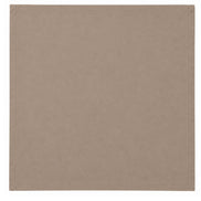 Charlo's Set of 4 Beige Dark 100% Cotton Solid Cloth Napkins 15