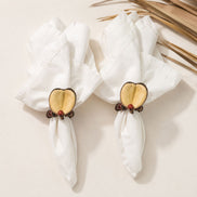 BIOJewelry  Set of 2 Yvoty Amazonian BioJewelry Napkin Rings