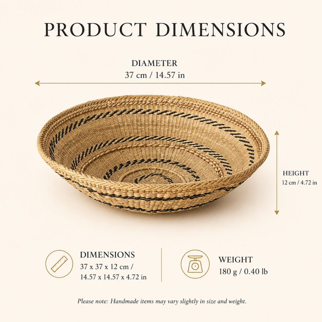 Brazilian Indigenous Art | Yanomami Handwoven Vine Basket