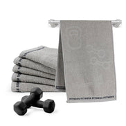 Set of 6 Cotton Gym Towels 12