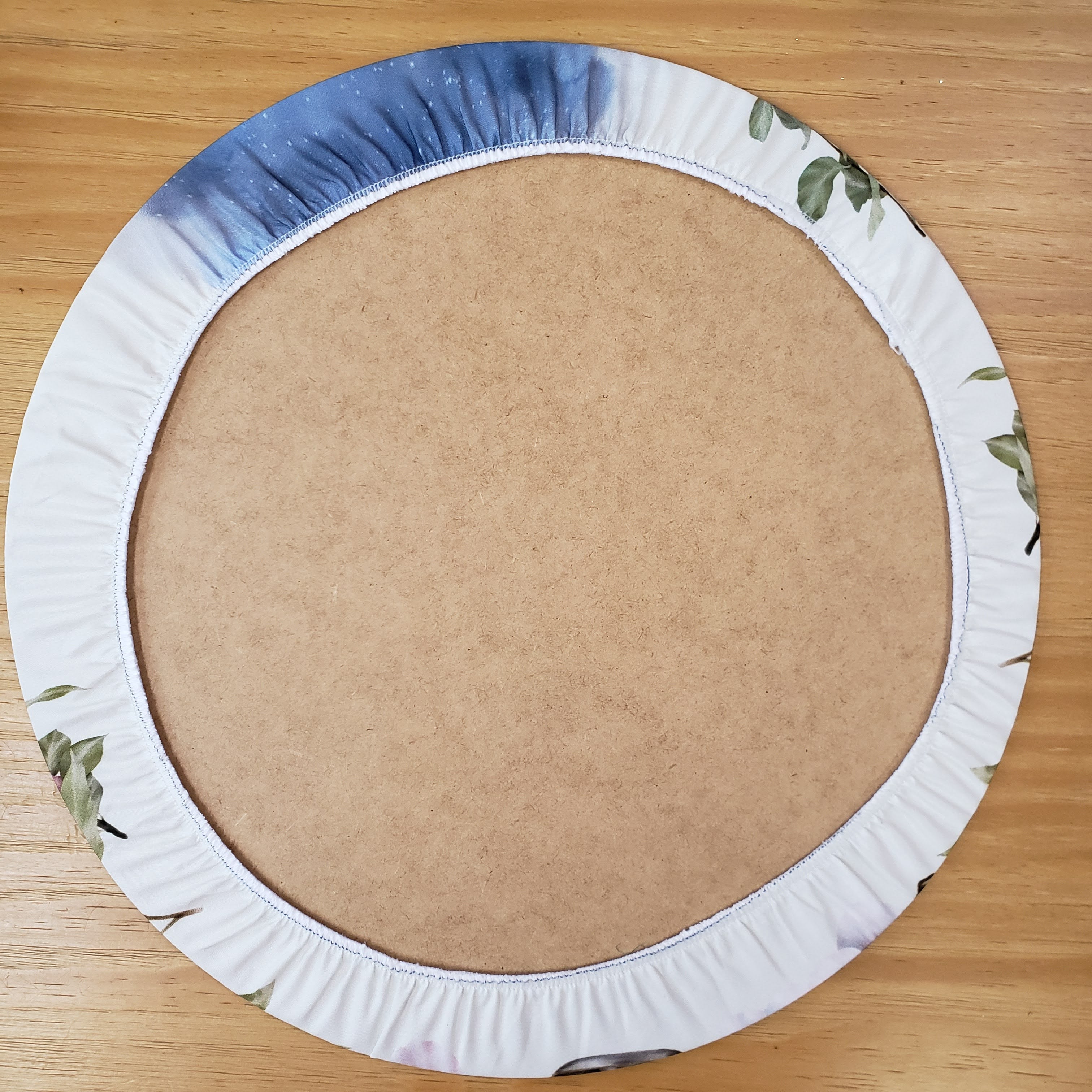 Set of 4 Round Placemats Covers Christmas Night Cloth 14