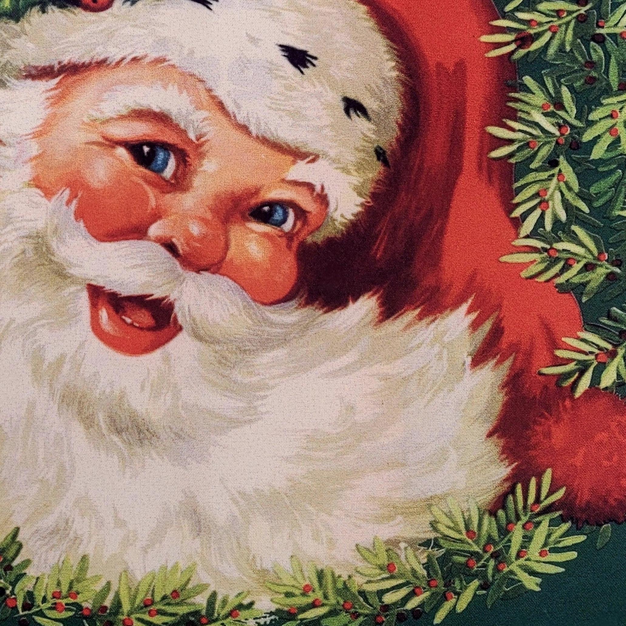 Set of 4 Placemats Christmas Santa Claus Cloth Waterproof 17