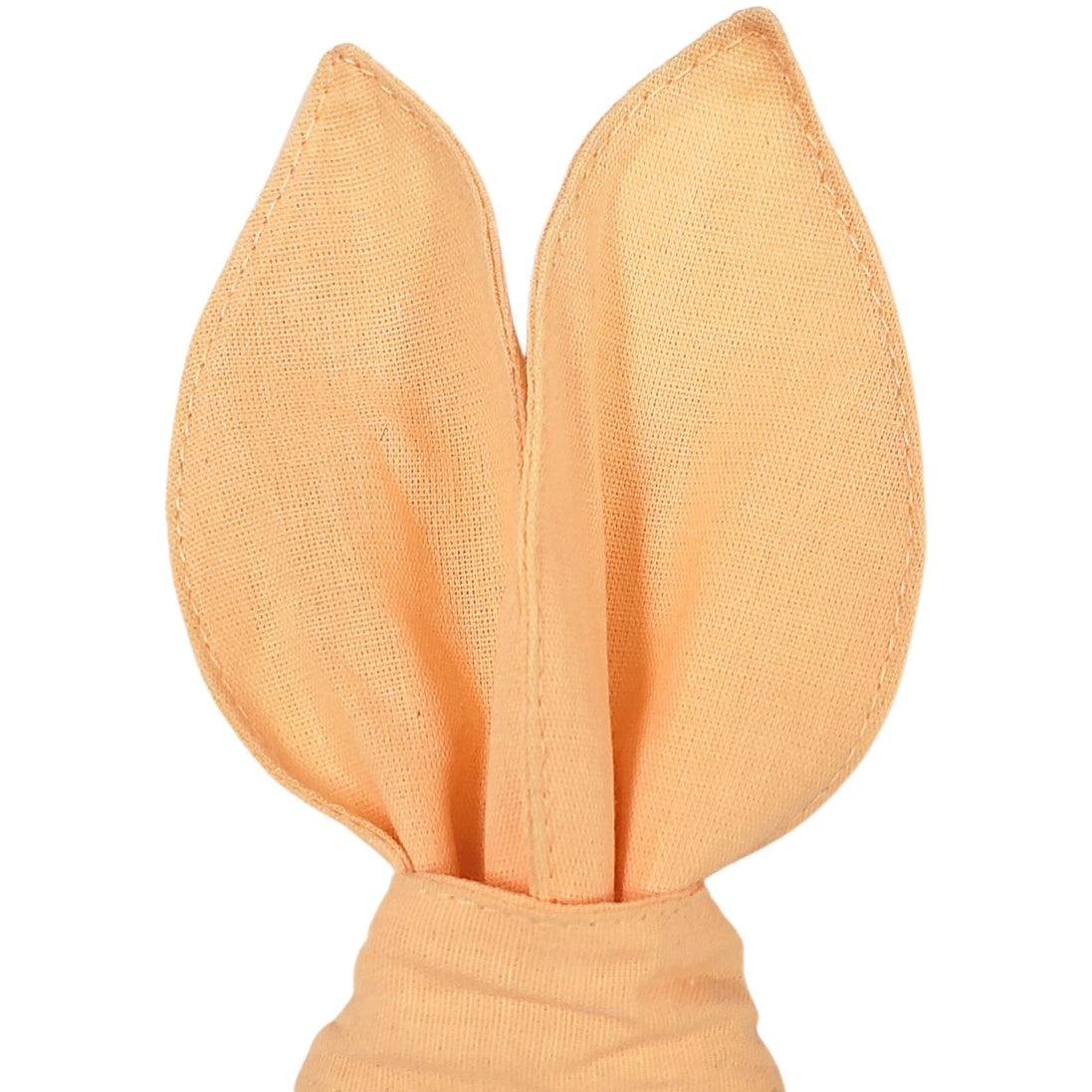 Maison Charlo | Jogo de 4 Anéis de Guardanapo Orelhas de Coelho Macaron Bege Páscoa | Decoração de Mesa de Jantar