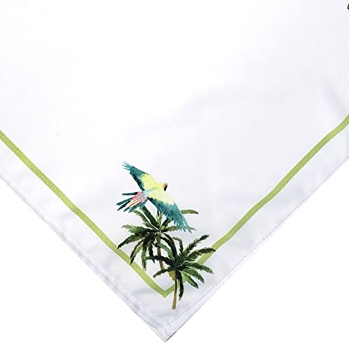 Charlo's Cloth Napkins Set of 4 Brazilian Parrot 16