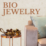 BIOJoias Decoração de Mesa Boho Moderna buquê de Babaçu Colar Decorativo de Mesa Decoração Sustentável Feita à Mão para Sala de Estar, Quarto, Entrada
