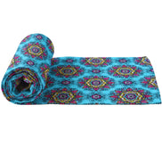 Charlo's Cotton Mandala Table Runner Blue 18