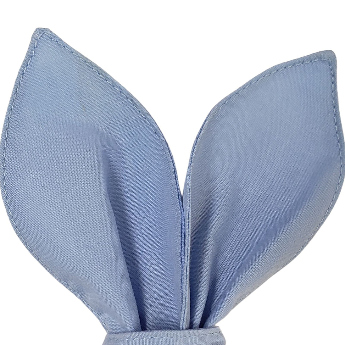 Maison Charlo | Anéis de Guardanapo Orelhas de Coelhinho Azul Céu Páscoa Conjunto de 4 | Decoração de Mesa de Jantar