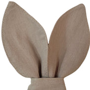 Maison Charlo | Anéis de Guardanapo Orelhas de Coelhinho Fendi, Conjunto de 4 para Páscoa | Decoração para Mesa de Jantar