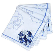Charlo's Cloth Napkins Set of 4 Peacock 16