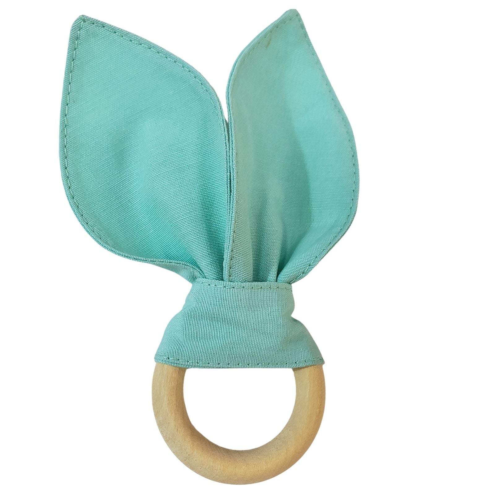 Maison Charlo | Anéis de Guardanapo Orelhas de Coelhinho Maldivas Verde Conjunto de 4 | Decoração de Mesa de Jantar de Páscoa