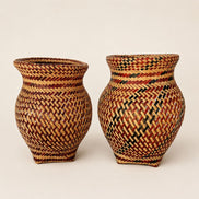 Brazilian Indigenous Art | Urutu Baniwa Jar – Terracotta 6.30 x 6.30 x 9.06 in