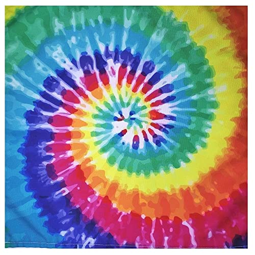 Guardanapos de Pano Charlo – Conjunto de 4 com Tie-Dye 40x40cm - Colorido