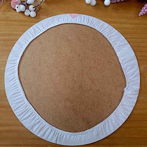 Set of 4 Happy Easter Garden Rose Covers for Round Placemats 14