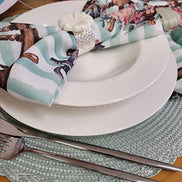 Charlo's Cloth Napkins Set of 4 Cancun Seas 16