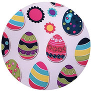 Set of 4 Easter Easter Eggs Covers for Round Placemats 14