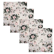 Charlo's Cloth Napkins Set of 4 Floral Vintage Rose by Charlo 16