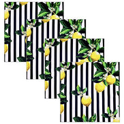 Charlo's Cloth Napkins Set of 4 Charlo's Sicilian Lemon 16