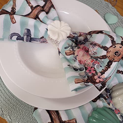 Charlo's Cloth Napkins Set of 4 Cancun Seas 16