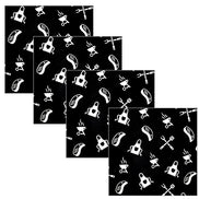 Charlo's Cloth Napkins Set of 4 Beef Gourmet 16