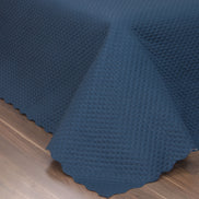 Kit Cobreleito Queen Clássico 3 Peças Rosa Matelado Microfibra 240x250 cm