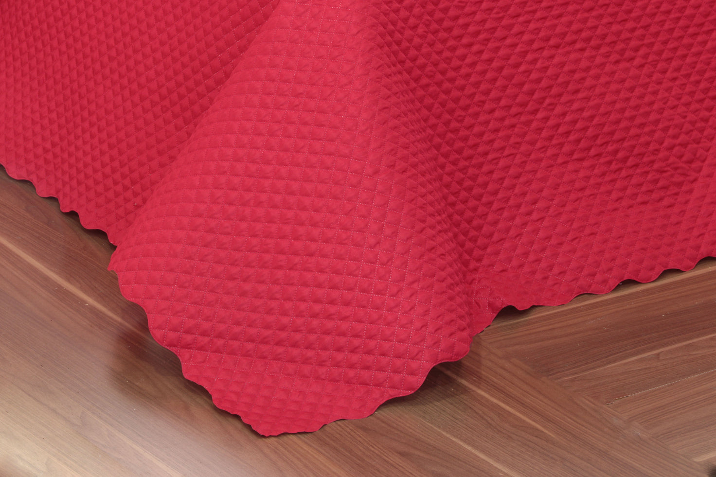 Kit Cobreleito Queen Clássico 3 Peças Rosa Matelado Microfibra 240x250 cm