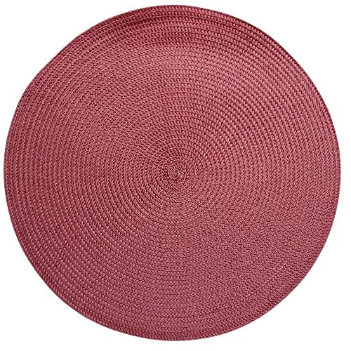 Set of 4 Tabletop Collection Indoor/Outdoor Vine Round Placemat 15