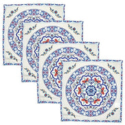Charlo's Cloth Napkins Set of 4 Beautiful Mandala 16