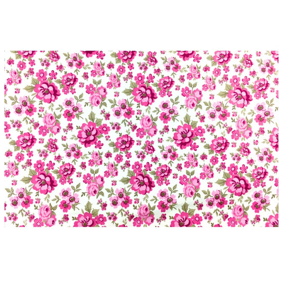 Charlo's Set of 4 Rectangular Placemats Floral Cupid 18" x 12"