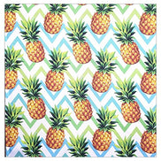 Charlo's Cloth Napkins Set of 4 Pineapple Zigzag 16
