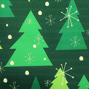 Set of 4 Placemats Christmas Tree Cloth Waterproof 17