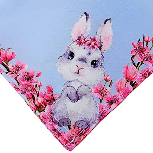Charlo's Easter Cloth Napkins Bunny Cherry Tree Reusable Soft Durable Dinner