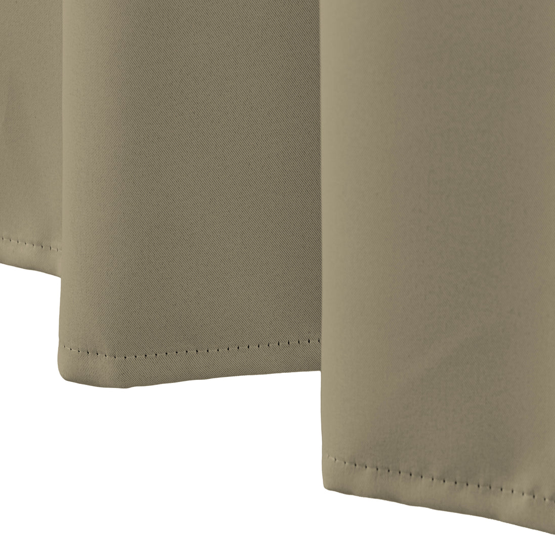 Cortina Basic Blackout Tecido Corta Luz 6,00x2,50m para Varão Simples 5m Bege