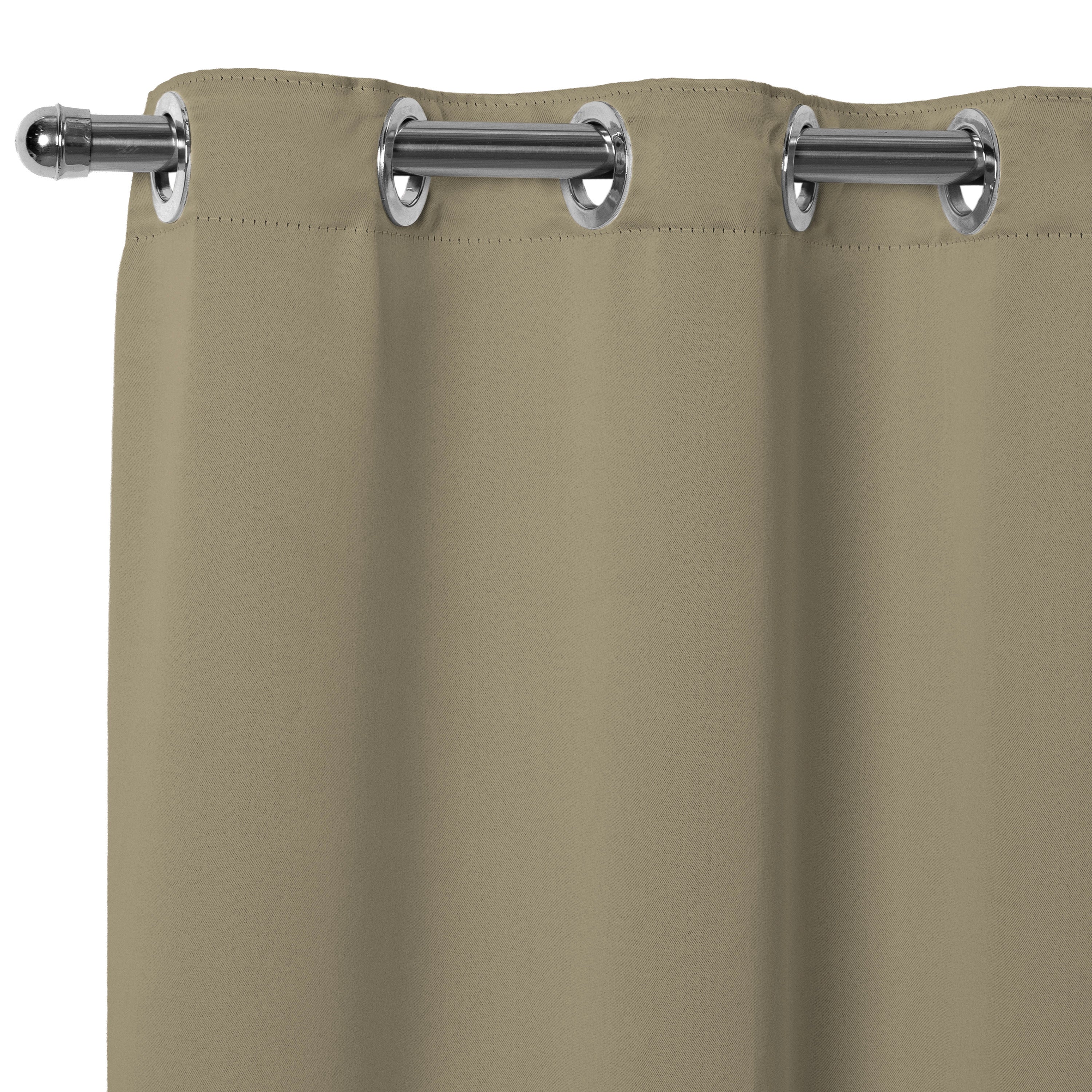 Maison Charlo Basic Blackout Curtains – Beige – 102 x 71 in – Set of 2 Panels