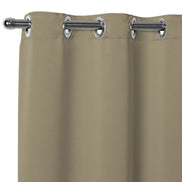 Maison Charlo Basic Blackout Curtains – Beige – 118 x 98 in – Set of 2 Panels