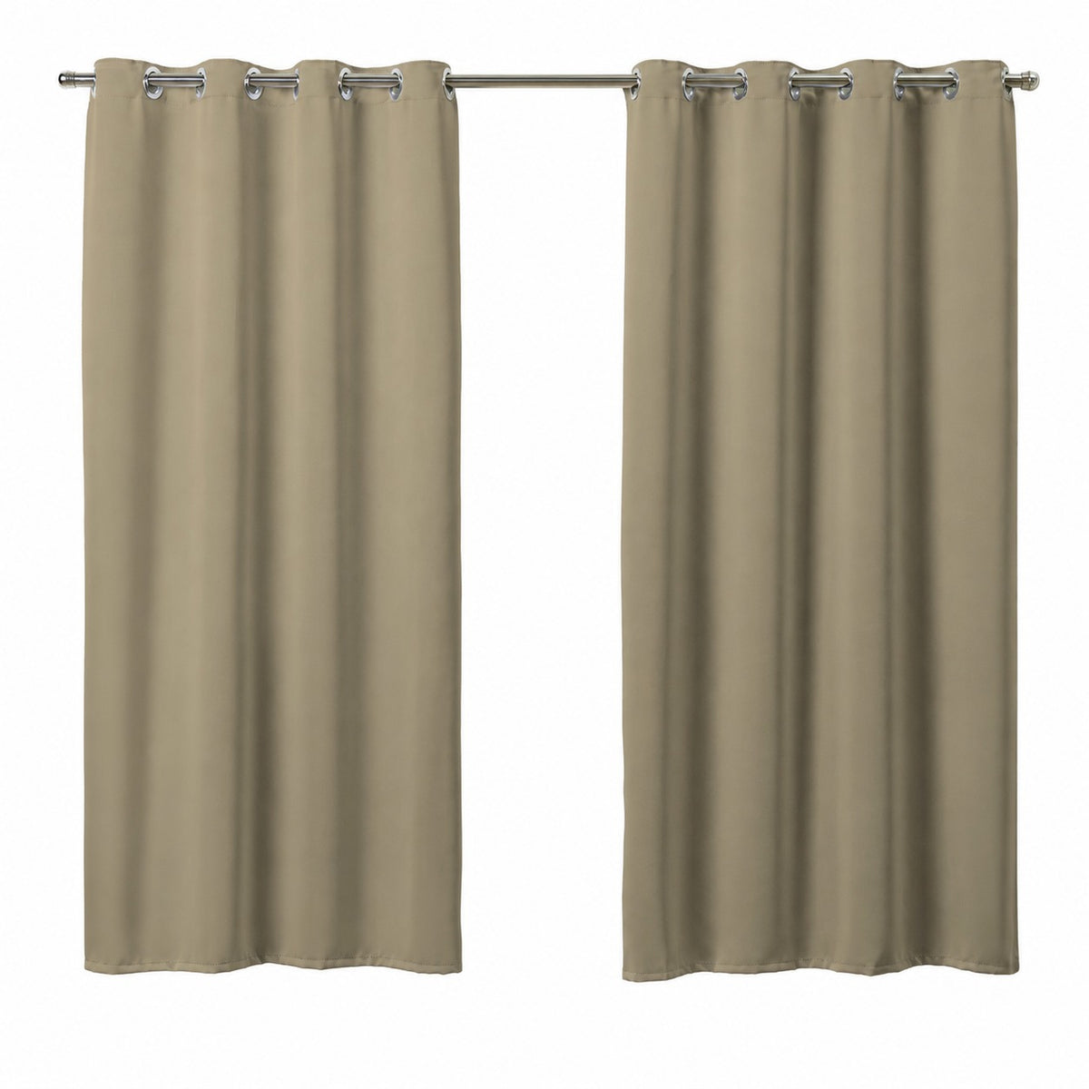 Cortina Basic Blackout Tecido Corta Luz 3,00x2,50m para Varão Simples 2m