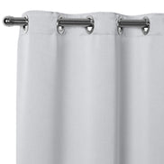 Maison Charlo Basic Blackout Curtains – White – 236 x 98 in – Set of 2 Panels