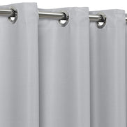 Maison Charlo Basic Blackout Curtains – White – 118 x 98 in – Set of 2 Panels