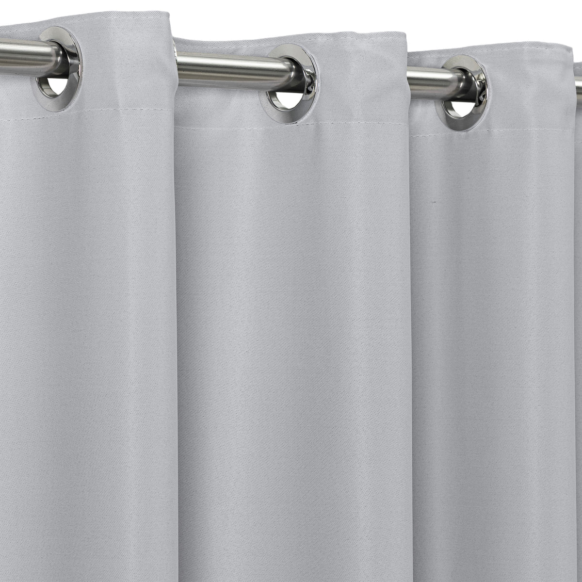 Maison Charlo Basic Blackout Curtains – White – 118 x 98 in – Set of 2 Panels