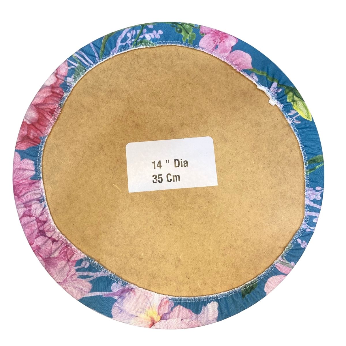 Set of 4 Round Placemats Covers Blue Bird Versailles 14 Dia inch