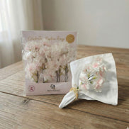 Set of 4 Tiemi  Adjustable Cherry Blossom Napkin Rings | Maison Charlô