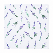 Conjunto de 12 Guardanapos de Tecido 35 x 35 cm – Microfibra Poliéster Estampado Macio Fácil de Cuidar